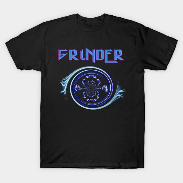 Grinder Electric Design T-Shirt by gard0399